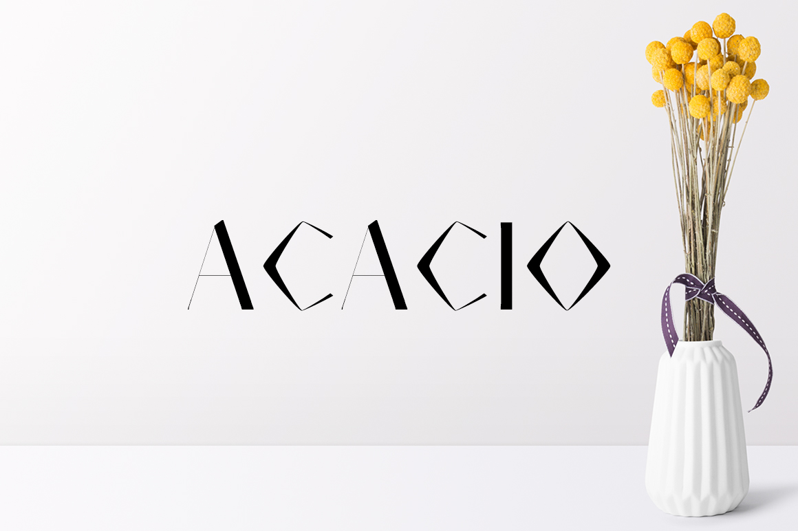 Acacio: The Perfect Font for Bold and Whimsical Branding