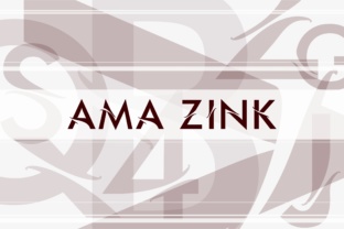 Ama Zink: A Neat Display Font for Elegant Publishing