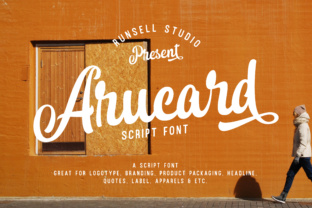 Arucard Script: The Perfect Font for Elegant Handmade Creations