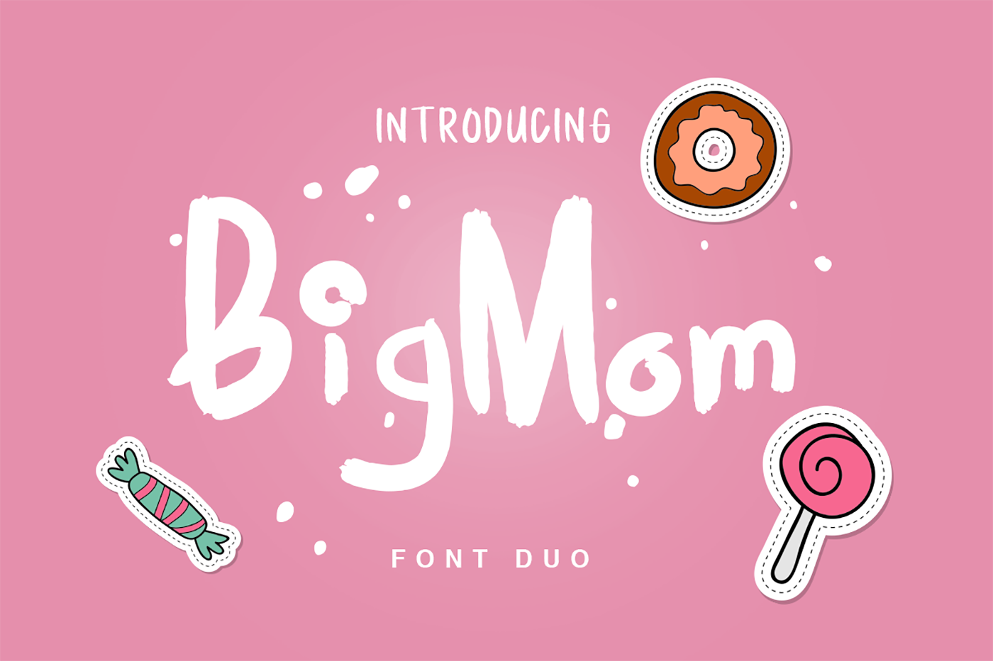 BigMom: A Versatile Font Duo for Creative Makers