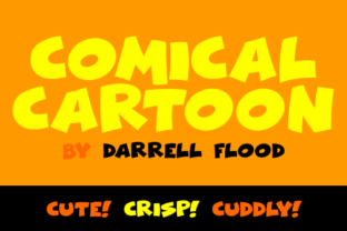 Comical Cartoon: A Fun and Whacky Font for Creative Makers