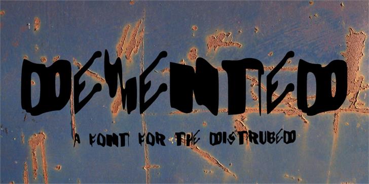 Discover Demented: A Unique Font for Creative Makers