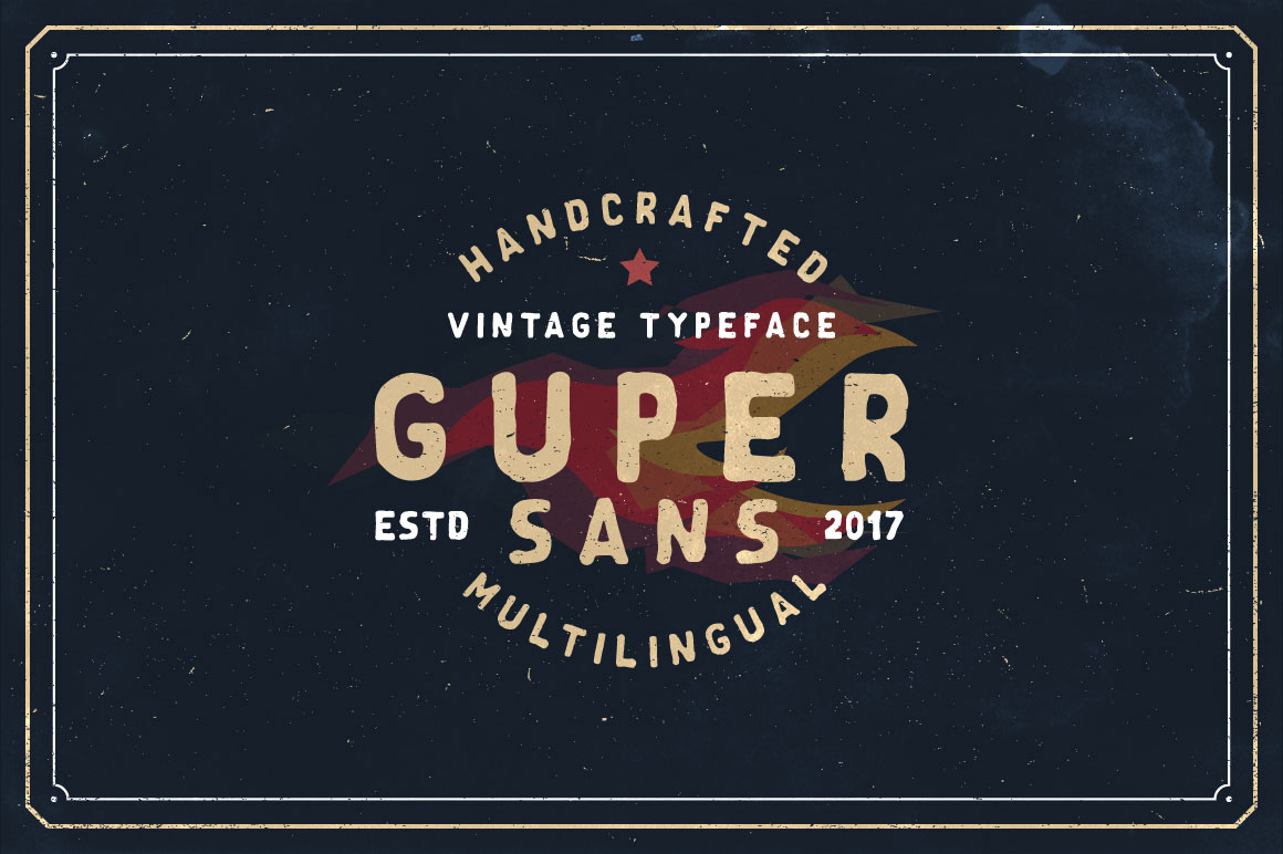 Discover the Charm of Guper Sans for Handmade Creations