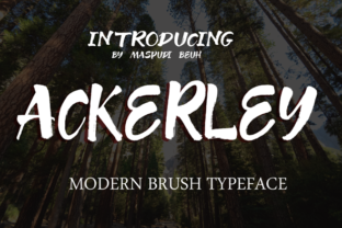 Enhance Your Brand with Ackerey: A Fresh Handmade Brush Font