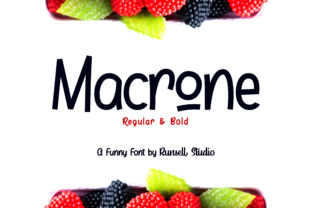 Enhance Your Brand with Macrone: A Playful and Versatile Font