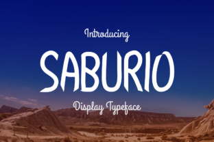Enhance Your Brand with Saburio: A Bold Display Font
