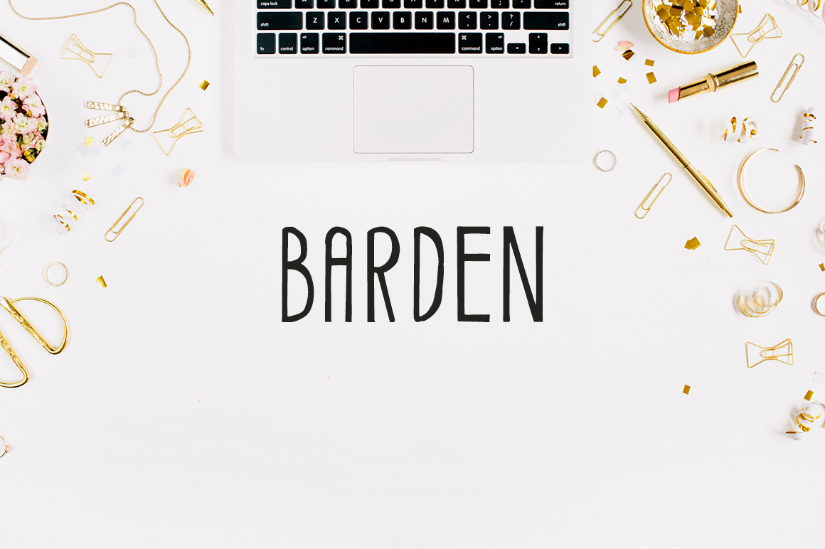 Exploring Barden: A Versatile Handmade Display Font