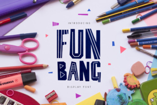 Exploring Fun Bang: A Versatile Geometric Font for Creative Projects