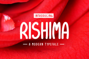 Exploring Rishima: A Fun and Quirky Display Font
