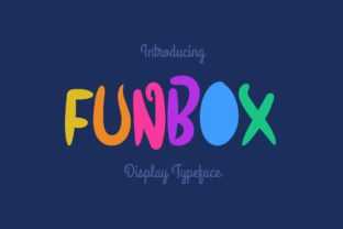 Funbox: A Playful Display Font for Creative Projects
