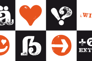 Hand Stamp Slab Serif Rough Mix: A Marketer's Font for Impact