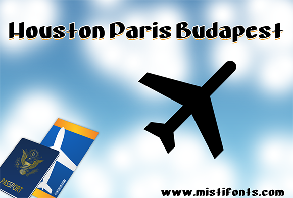 Houston Paris Budapest: A Bold Display Font for Creative Projects