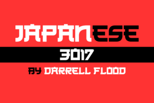 Japanese 3017: A Modern, Clean Typeface for Creative Campaigns