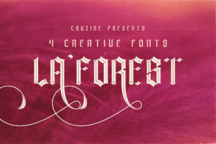 La Forest: A Charming Gothic Font for Crafters