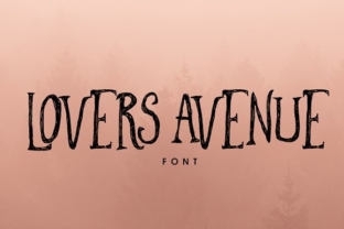 Lovers Avenue: A Handcrafted Font for Elegant Branding