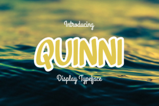 Quinni: A Freestyle Display Font for Creative Makers