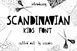 Scandinavian: A Charming Kids Font for Stylish Branding