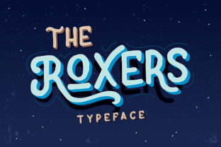 The Roxers: A Perfect Handmade Font for Retro and Vintage Designs