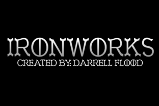 Transform Your Brand with Ironworks: A Strong, Decorative Font